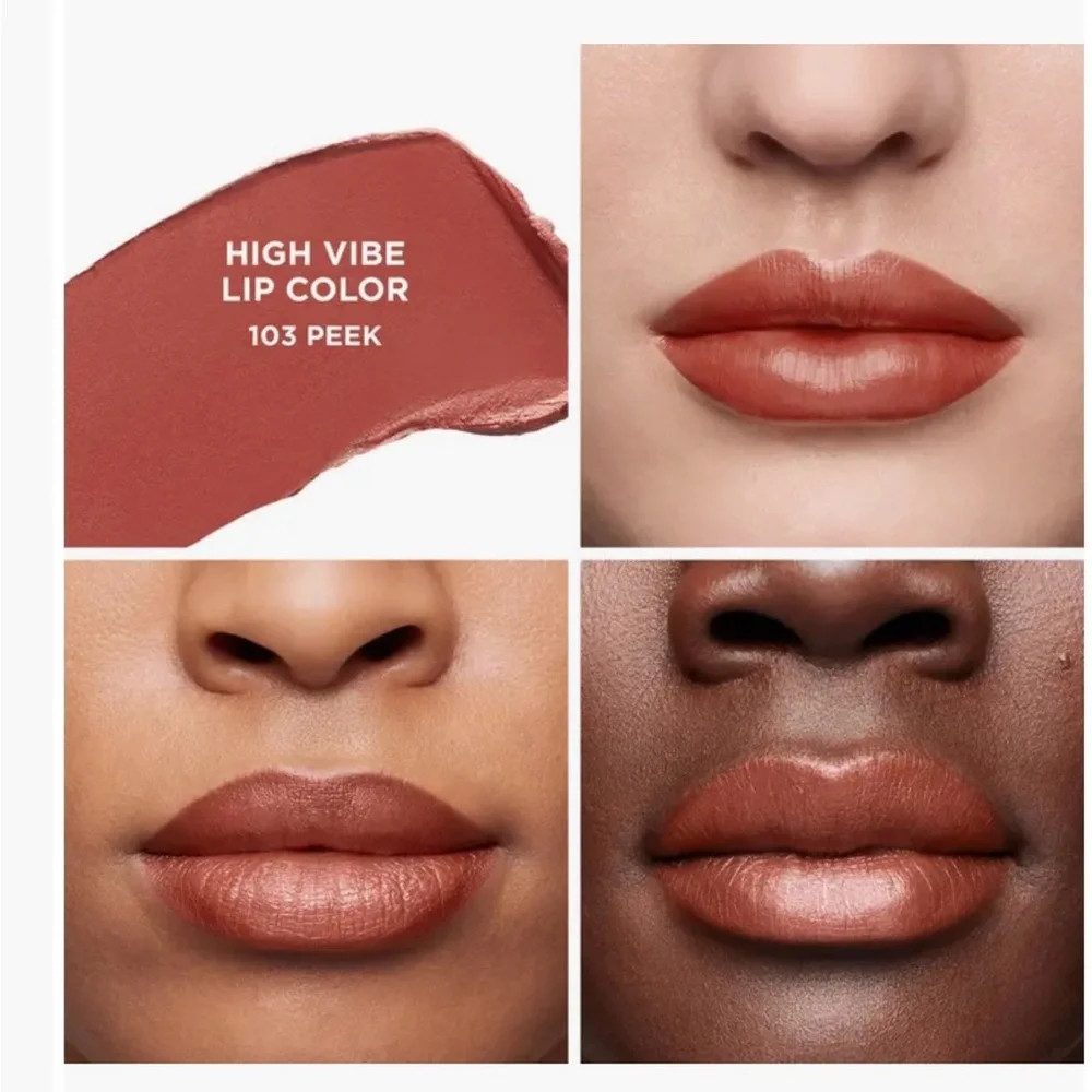 Laura Mercier High Vibe Lip Color Lipstick 103 Peak NIB